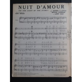 LITTLE George A. SIZEMORE Arthur SHAY Larry Nuit D'Amour Chant Piano 1927