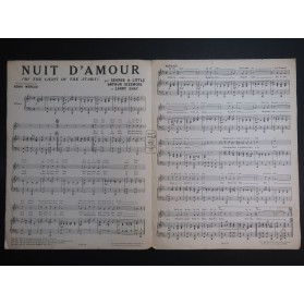 LITTLE George A. SIZEMORE Arthur SHAY Larry Nuit D'Amour Chant Piano 1927