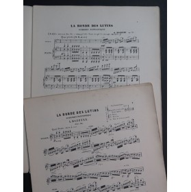 BAZZINI Antonio La Ronde des Lutins Violon Piano XIXe siècle