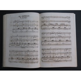 SCHUMANN Robert ABT Franz Mélodies Chant Piano XIXe ca1865