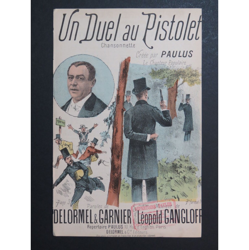 Un Duel au Pistolet Léopold Gangloff Chant