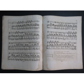 JADIN Louis Quadrille No 2 Danse Piano Tambour de Basque ca1810