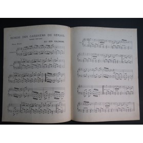 BEN SALOMONE Ali Ronde des Gardiens du Sérail Piano 1894