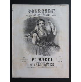 RICCI Fédérico Pourquoi Chant Piano ca1858