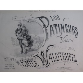 WALDTEUFEL Émile Les Patineurs Piano 1883