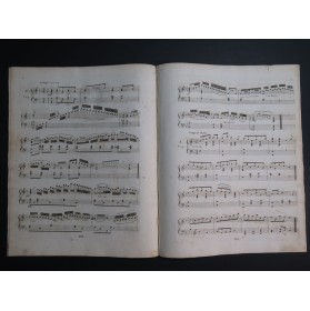 BOCHSA N. Ch. Fantaisie No 3 et Variations Don Juan Harpe ca1810