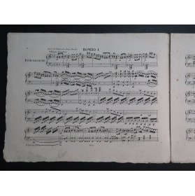 KOEHLER H. Rondo No 1 op 156 Piano ca1840