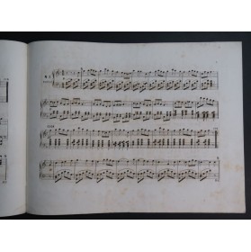 SOSNAN A. Les Forestiers Piano XIXe siècle