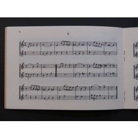 MOZART Leopold Menuette für Nannerl Flûtes à bec