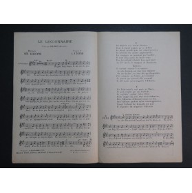 Le Légionnaire L. Izoird Chant 1911