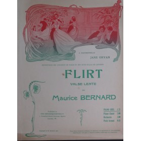 BERNARD Maurice Flirt Piano 1907