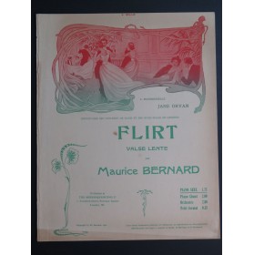 BERNARD Maurice Flirt Piano 1907