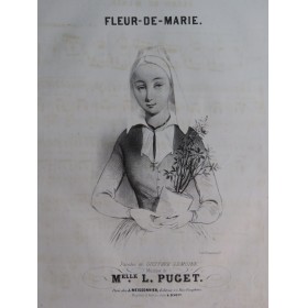 PUGET Loïsa Fleur-de-Marie Chant Piano ca1835