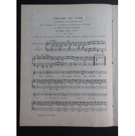 GAIL Sophie L'Heure du Soir Chant Piano ou Harpe ca1820