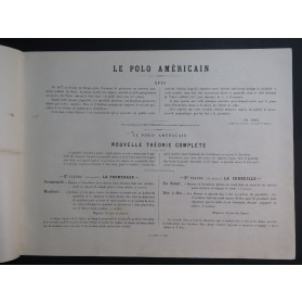 DESORMES L. C. Le Polo Américain Danse Piano ca1887