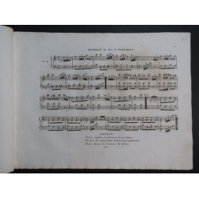 TOLBECQUE J. B. Quadrille sur Masaniello Danse Piano ca1850