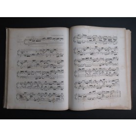 BACH J. S. Le Clavecin bien tempéré L'Art de la Fugue Piano ca1850