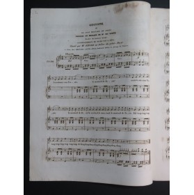 DONVÉ Édouard Guguste ou Le Vrai Moutard de Paris Chant Piano ca1840