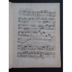 RIES Ferdinand Rondo sur un Air de Rossini Piano ca1820