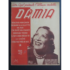 Album Damia 7 Pièces Chant Piano 1943