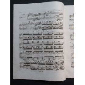 HERZ Henri Variations et Finale Air de Ballet Paër op 29 Piano ca1825