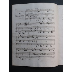 BOCHSA N. Ch. KREUTZER R. Nocturne No 6 Harpe Violon ca1820