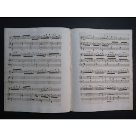 BOCHSA N. Ch. KREUTZER R. Nocturne No 6 Harpe Violon ca1820