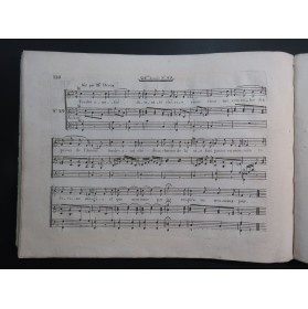 Journal Hebdomadaire Airs d'Opéra Comique Chant Clavecin ca1788