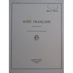 BITSCH Marcel Suite Française Piano Hautbois 1964