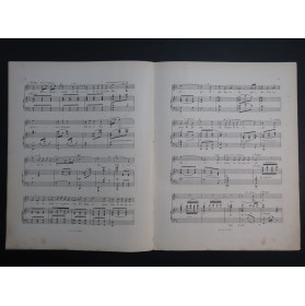 CHAMINADE Cécile L'Amour Captif Chant Piano ca1893