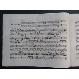 PAPE L. Sonatine Piano ca1840