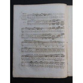 CZERNY Charles Grand Duo No 1 op 95 Piano 4 mains ca1825