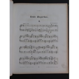 SEELING Hans Recueil de Pièces pour Piano ca1860