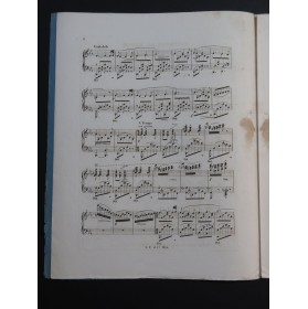 THALBERG S. Souvenir de Pesth op 65 Piano ca1846