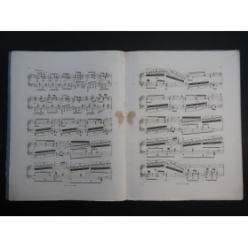 THALBERG S. Souvenir de Pesth op 65 Piano ca1846