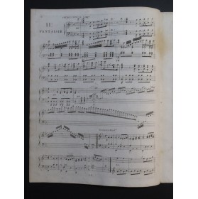 BOCHSA N. Ch. Fantaisie et Variations No 2 Haydn Harpe ca1810