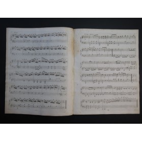 BOCHSA N. Ch. Fantaisie et Variations No 2 Haydn Harpe ca1810