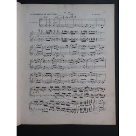 CRAMER Henri Potpourri sur Don Pasquale Donizetti Piano 4 mains ca1850