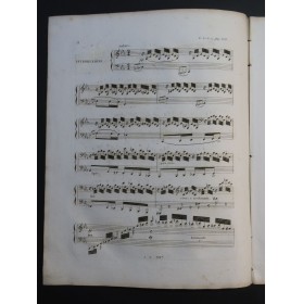 KUHLAU Frédéric Rondo sur un Air Militaire Allemand op 109 Piano ca1830