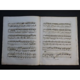 KUHLAU Frédéric Rondo sur un Air Militaire Allemand op 109 Piano ca1830