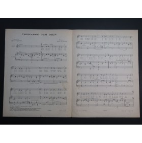 DURAND Paul Embrasse moi bien Chant Piano 1952