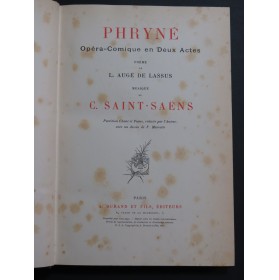 SAINT-SAËNS Camille Phryné BERLIOZ Hector Roméo et Juliette XIXe