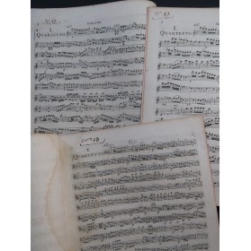 PICHL Vaclav Tre Quartetti op 12 Flûte Violon Alto ca1788