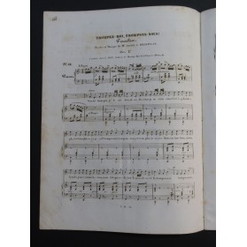 DE BEAUPLAN Amédée Trompez-moi, Trompons-nous ! Chant Piano ca1830