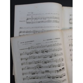 THALBERG S. VERROUST S. Grand Divertissement op 7 Piano Hautbois ca1845