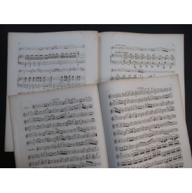 THALBERG S. VERROUST S. Grand Divertissement op 7 Piano Hautbois ca1845