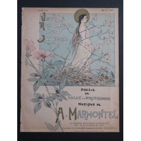 MARMONTEL Antonin Vous ressemblez à ma jeunesse Chant Piano 1889