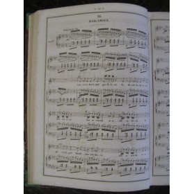 SCHUBERT 40 Mélodies WEBER Le Freyschutz Chant Piano XIXe
