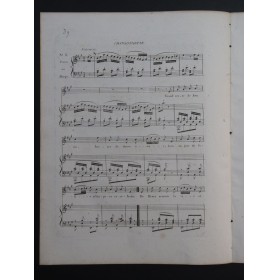 GOULÉ Jacques Nicolas Chansonnette Chant Piano ou Harpe ca1810