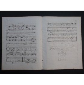 GOULÉ Jacques Nicolas Chansonnette Chant Piano ou Harpe ca1810